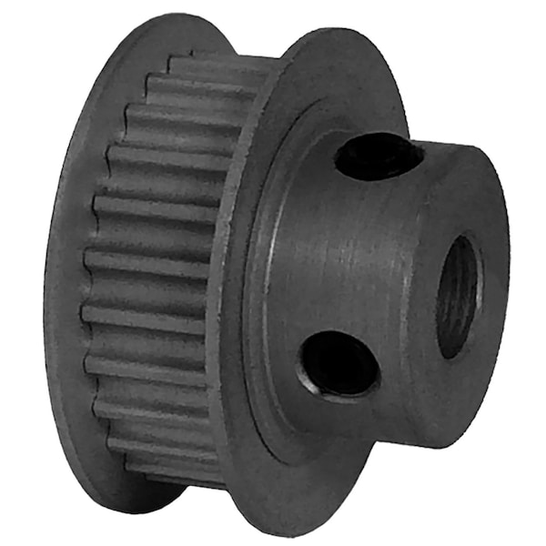 B&B Manufacturing 25-3P06-6FA3, Timing Pulley, Aluminum, Clear Anodized, 25-3P06-6FA3 - main